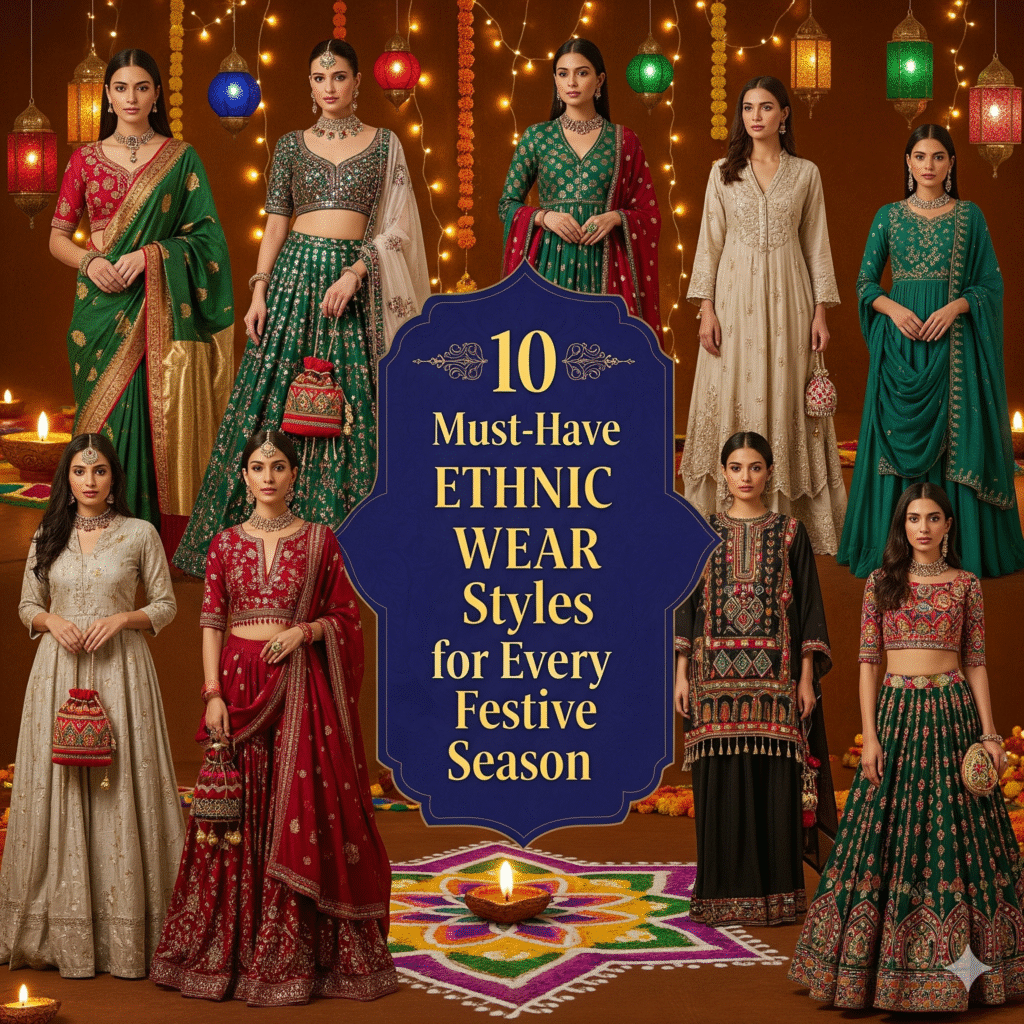 Ethnic wear for festive season
