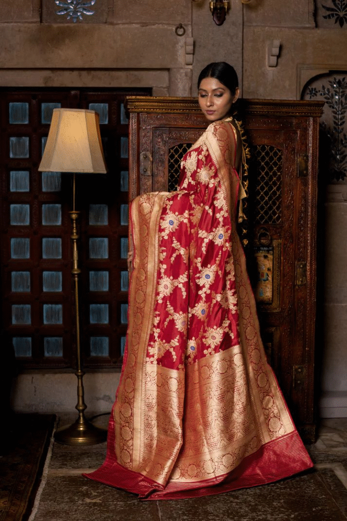 Modern saree styling